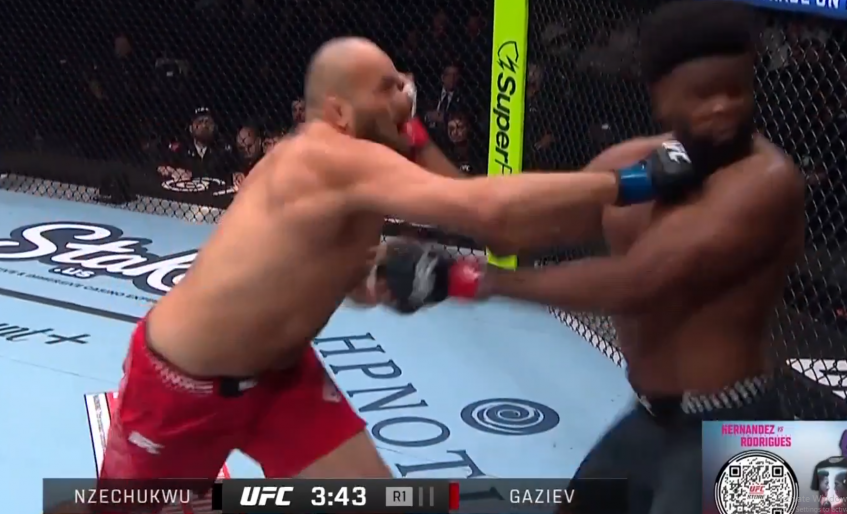(VIDEO) Patosirao Stošića u sred Beograda, pa sada razbio Nigerijca za 80 sekundi: Gaziev sačuvao UFC ugovor brutalnim nokautom!