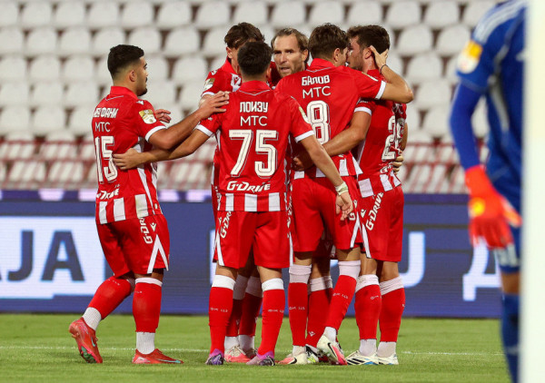 (UŽIVO, VIDEO) Crvena zvezda - Čukarički 1:0: Katai asistirao Handelu, pa se ispromašivao