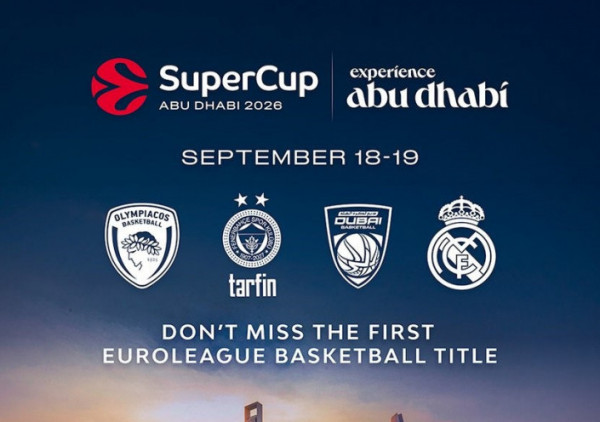 Olimpijakos, Fenerbahče,Real i Dubai igraju 18. i 19. septembra na Superkupu Evrolige