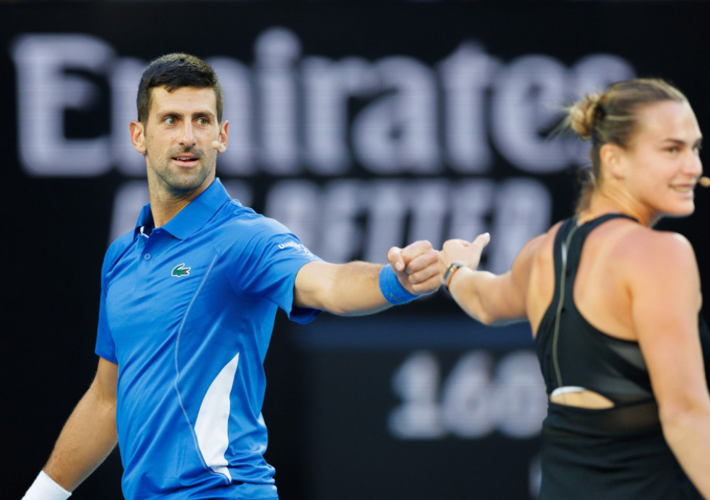 Novak Đoković i Arina Sabalenka