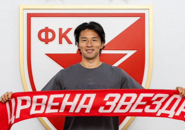 Pao potpis: Juta Nakajama novi fudbaler Crvene zvezde