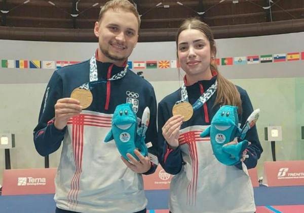 Zlato za Srbiju na Mediteranskim igrama: Aleksa i Anđelija najbolji!
