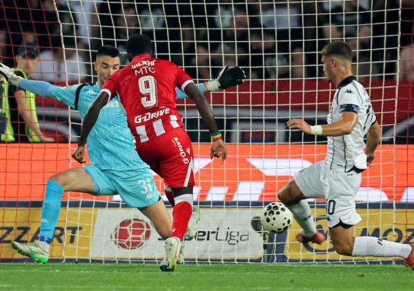 (UŽIVO, VIDEO) Crvena zvezda - Partizan 1:1: Bamba Dijeng pogađa na debiju