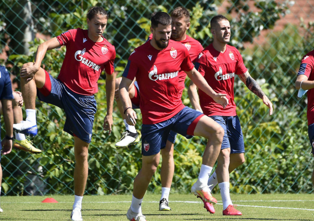 Stefan Hajdin dok je nosio opremu Crvene zvezde