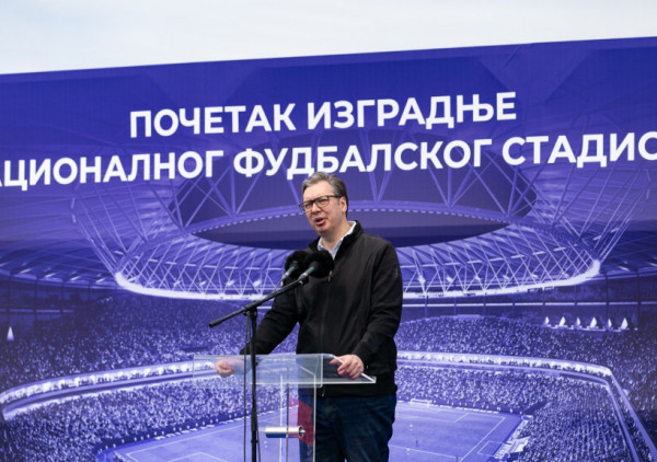 Vučić srećan zbog odluke UEFA: Dobili smo prestižno finale Lige Evrope, Srbija nastavlja da pobeđuje