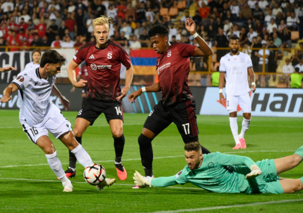 (UŽIVO) Liga Evrope: Ararat - Sparta Prag (0:2), Omonija - Selta Vigo (0:0)