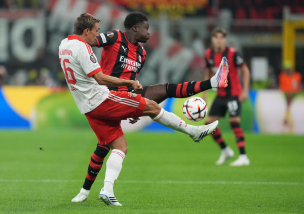 (UŽIVO) Liga Evrope: Milan - Benfika 0:0, Hapoel Ber Ševa 0:0, Anderleht - Lion 0:1, vodi i Ren