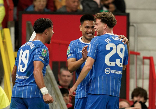 Novi šamar za Junajted: Od 2:0 do 2:3, Brajton preokretom do osmine finala Liga kupa Engleske