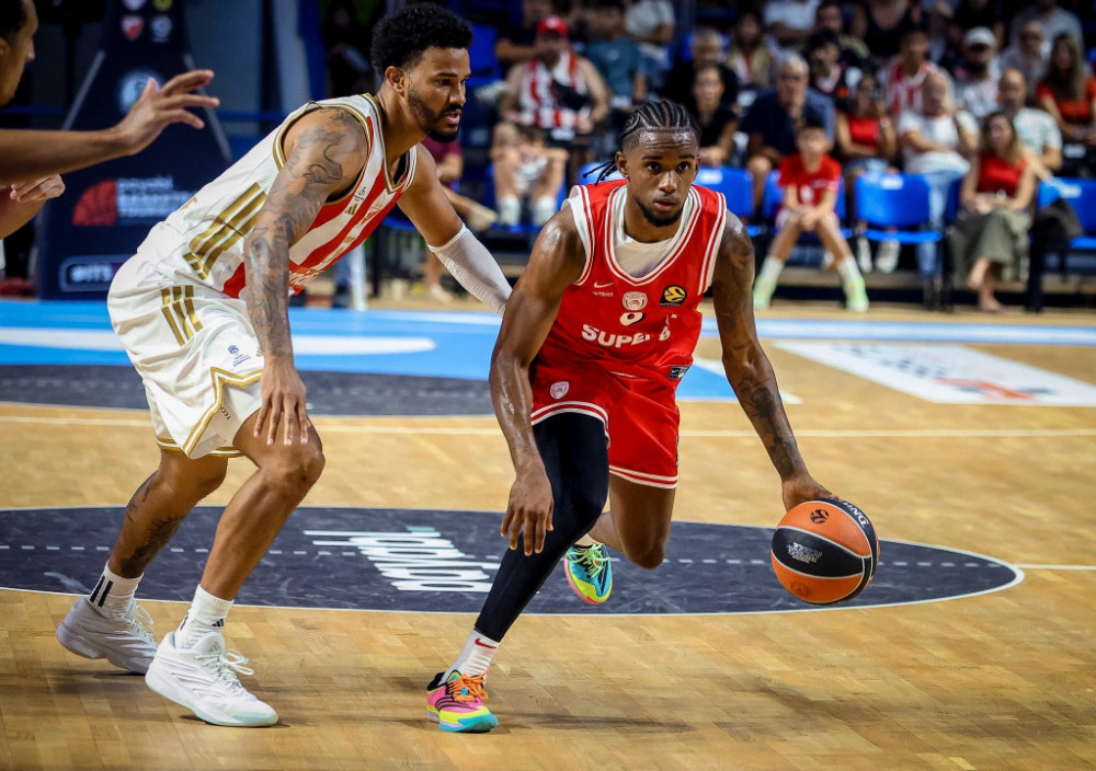 Žan Montero, košarkaš Olimpijakosa