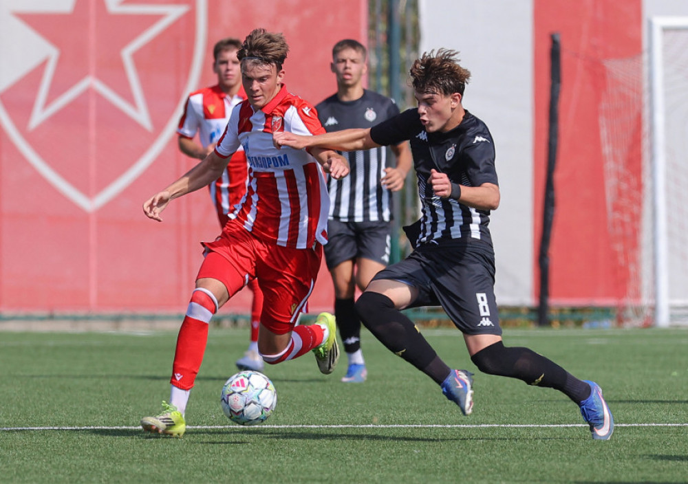 Omladinski derbi između Zvezde i Partizana opravdao očekivanja: Rakić načeo, Sjangu odgovorio