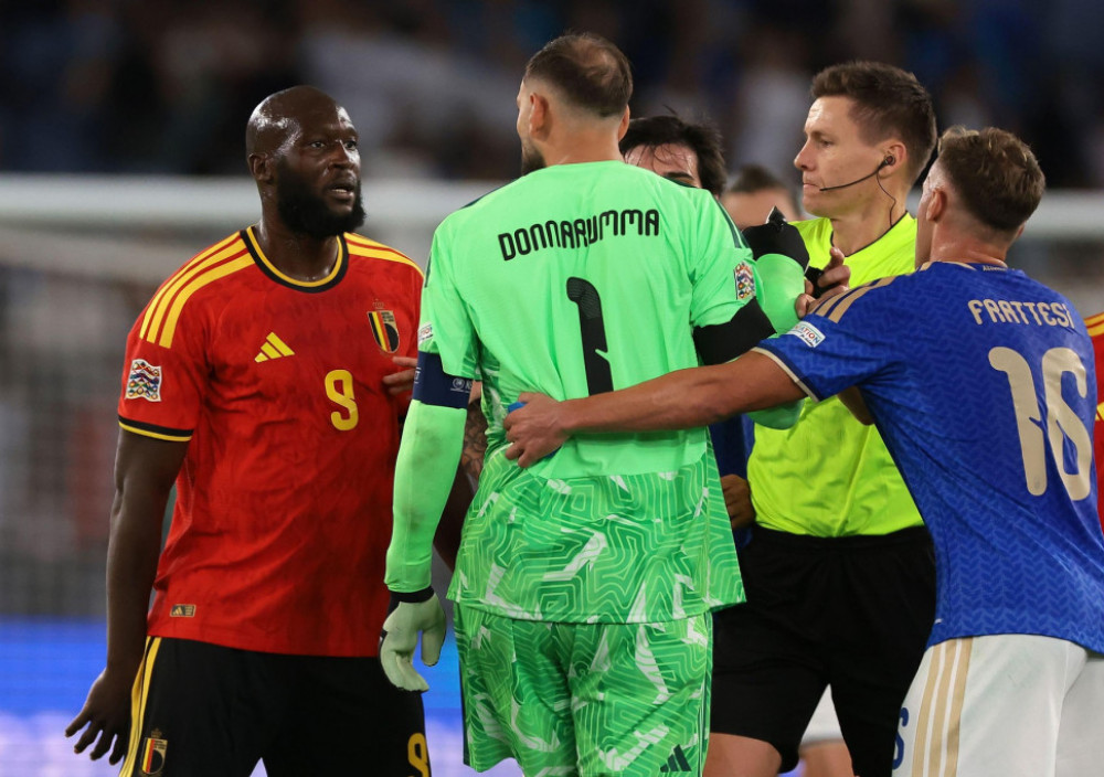 Donaruma i Lukaku u finišu meča u Rimu imali su žučnu raspravu