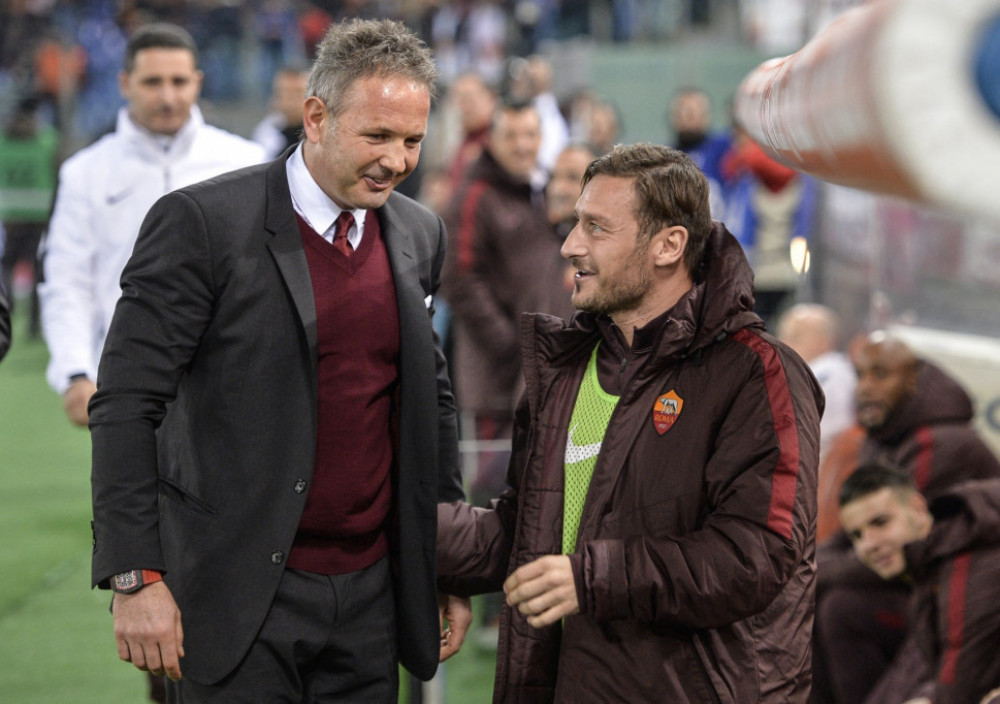 Frančesko Toti i Siniša Mihajlović