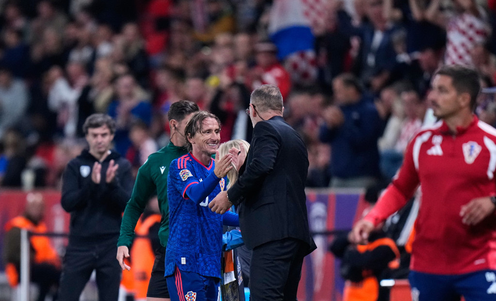 Slaven Bilić i Luka Modrić
