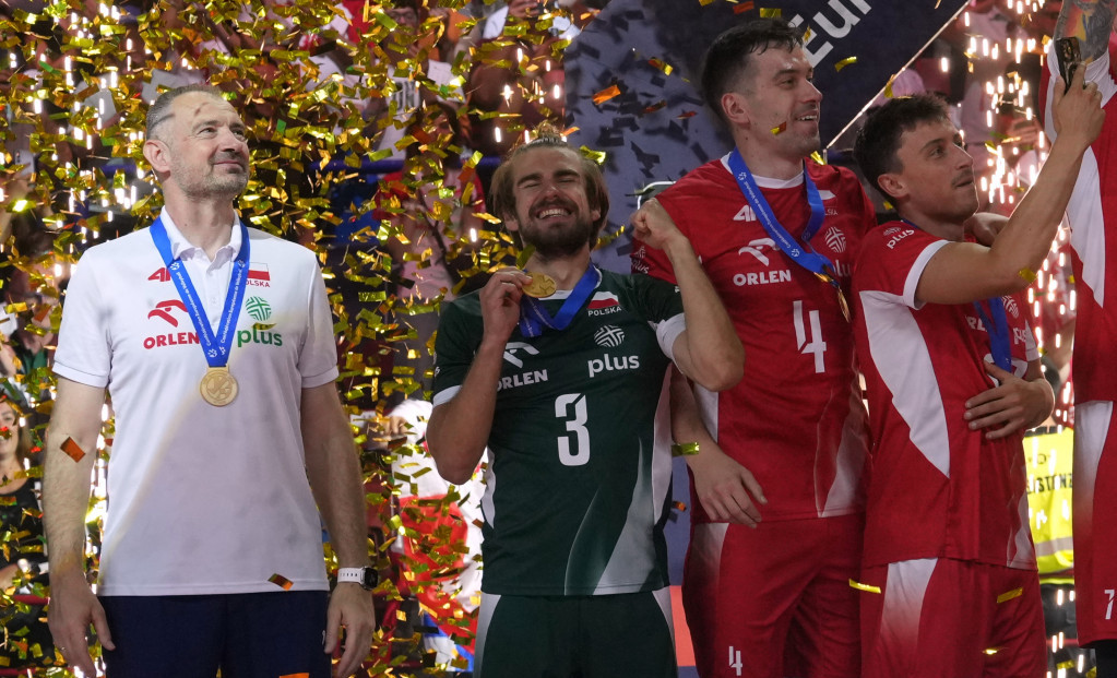 Nikola Grbić i odbojkaši Poljske