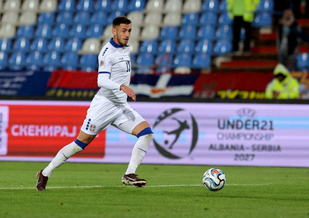 Aleksa Terzić, fudbaler reprezentacije Srbije