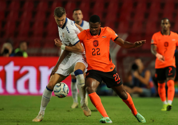 (UŽIVO) Srbija - Holandija (1:2): Gosti nadomak pobede