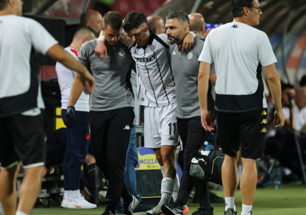 Problem za Crnu Goru i Partizan: Vukotić povredio ligament skočnog zgloba