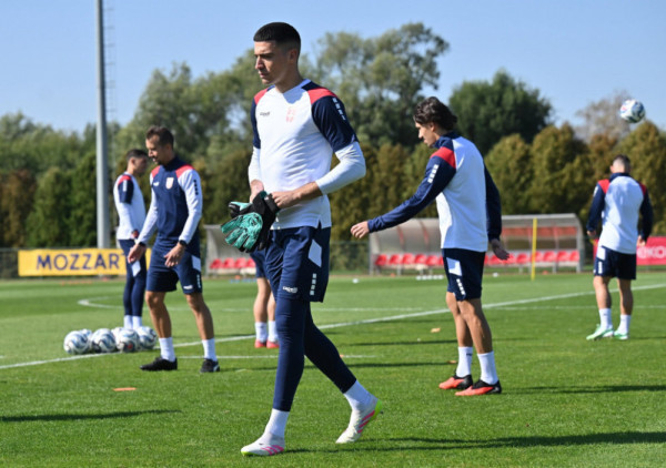 Paunović priključio novog štopera za dva gostovanja: Trening, pa let u Nemačku