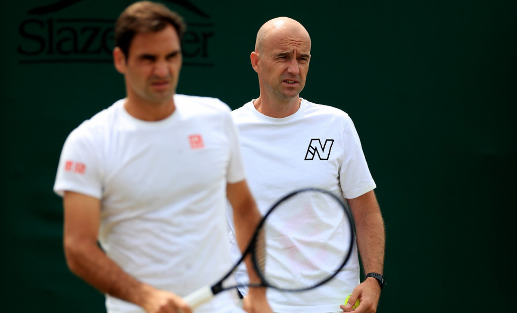 Ivan Ljubičić i Rodžer Federer