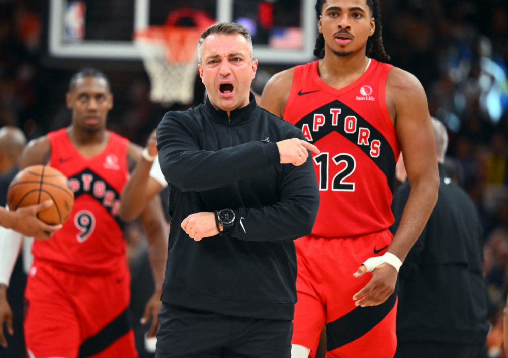 Trener Toronto Reptorsa Darko Rajaković