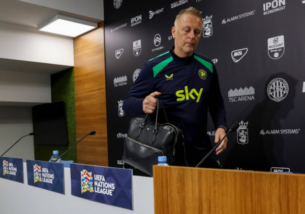 (VIDEO) Skandal pred meč UEFA Lige nacija: Prekinuta konferencija za medije
