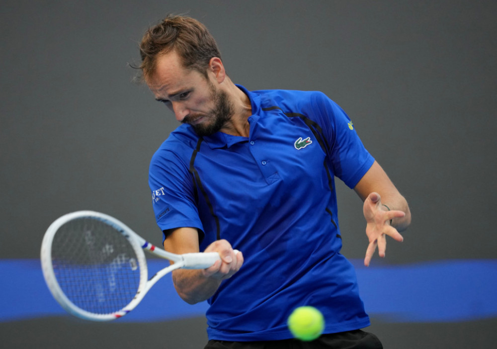 Danil Medvedev i Novak Đoković, ruski i srpski teniser