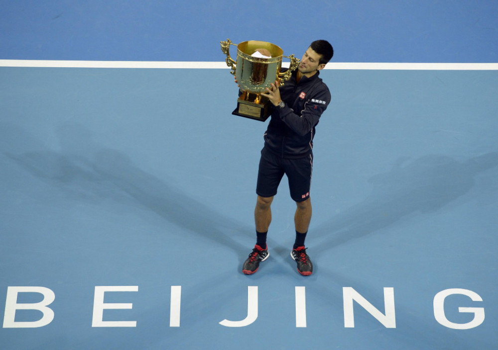 Novak Đoković, teniski šampion Pekinga iz 2014. godine