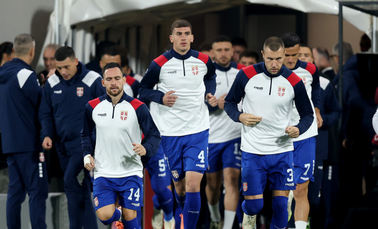 Veljko Milosavljević sa reprezentacijom Srbije