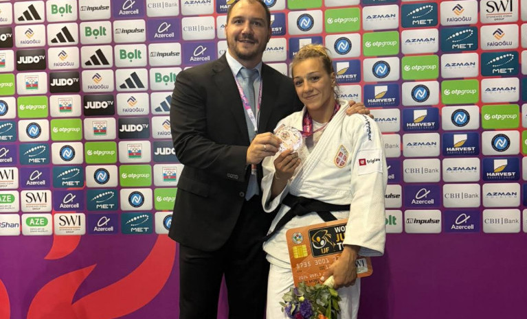 Zvezdina džudistkinja ponovo na svetskom postolju: Marica Perišić "uzela" još jednu medalju