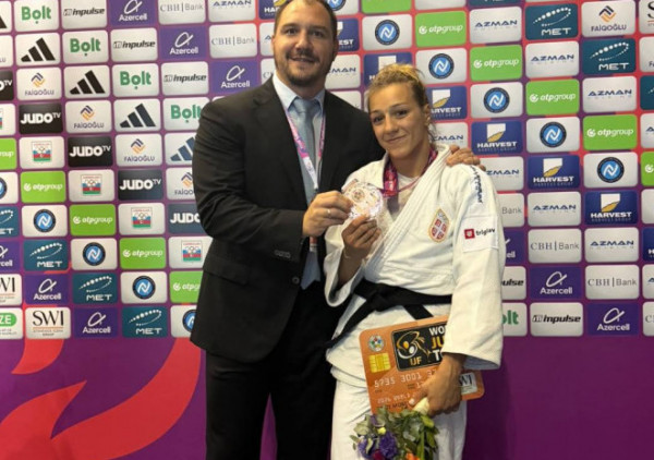 Zvezdina džudistkinja ponovo na svetskom postolju: Marica Perišić "uzela" još jednu medalju