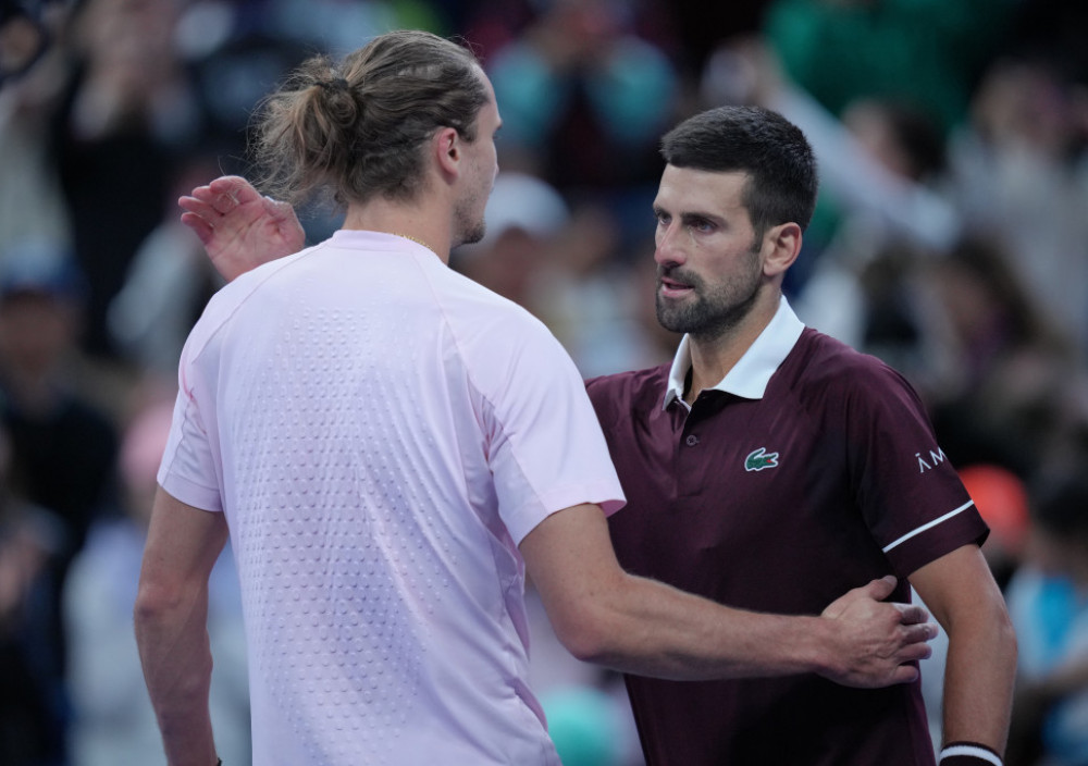 Aleksandar Zverev i Novak Đoković