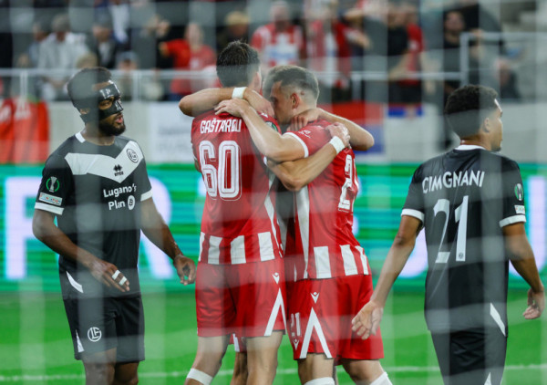 (UŽIVO, VIDEO) Lugano - Crvena zvezda (1:1): Švajcarci mogu biti zadovoljni, srpski šampion jeste bolja ekipa