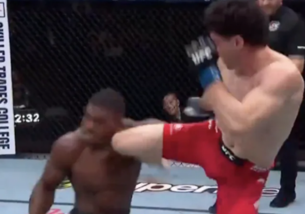 (VIDEO) Kolenom u glavu: Strašan nokaut na UFC priredbi u Kanadi!