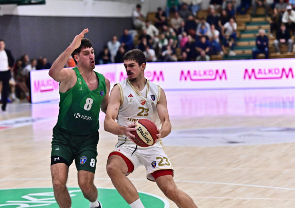 (UŽIVO,VIDEO) 3/4 Krka – Crvena zvezda: Crveno-beli se ponovo odvajaju