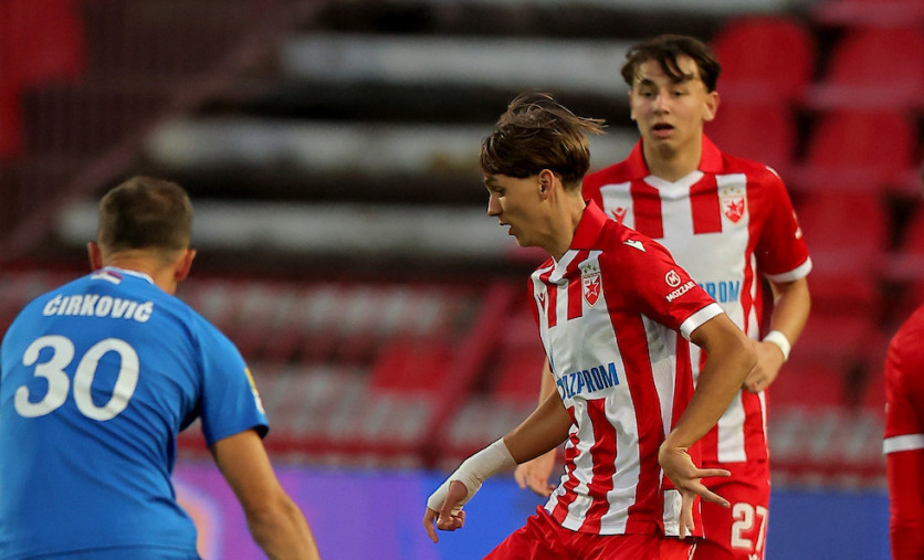 Andrej Sibinović tokom duela sa Lučancima