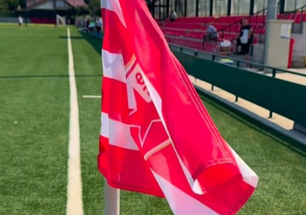 Teren sa veštačkom travom stadiona "Rajko Mitić"