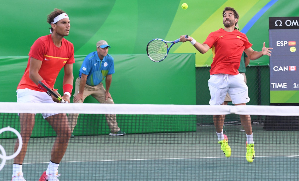 Osvajači zlatne medalje u Riju 2016: Rafael Nadal i Mark Lopez
