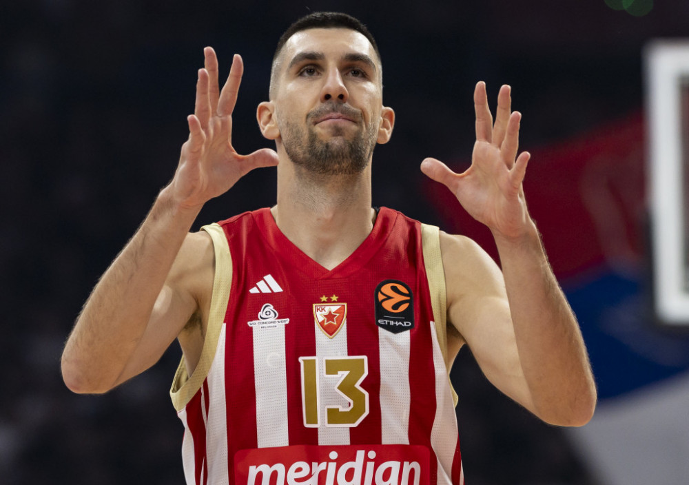Ognjen Dobrić, košarkaš Crvene zvezde