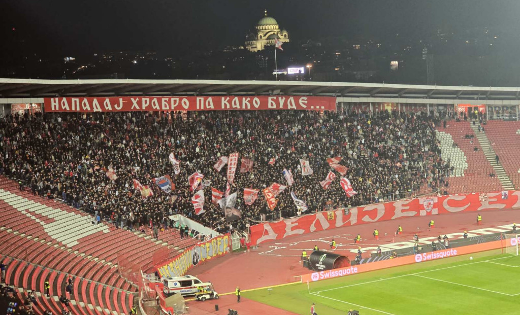 Tribine stadiona "Rajko Mitić"