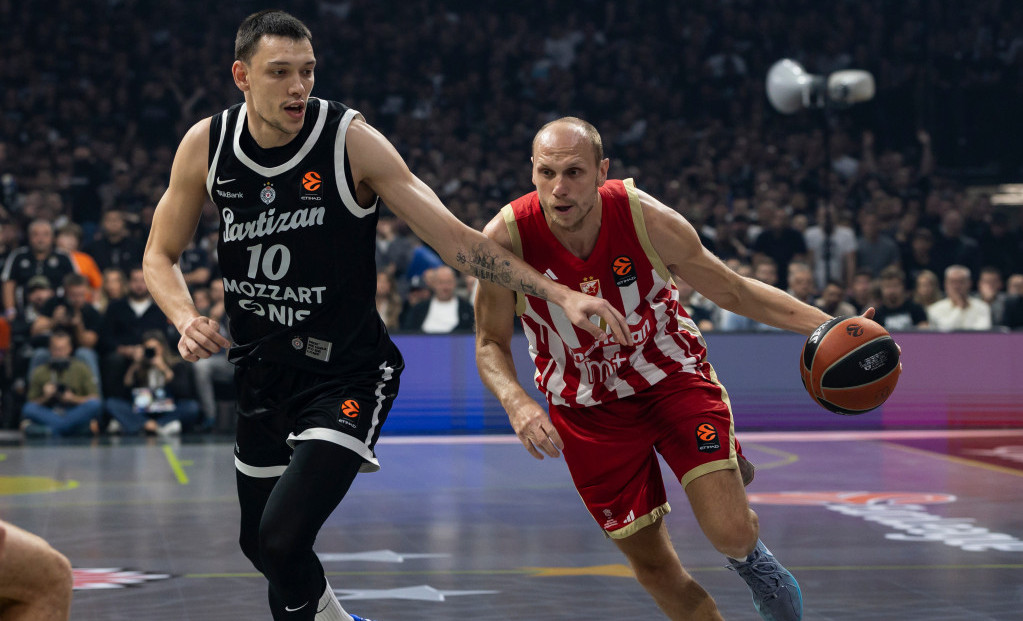 Detalj sa utakmice Partizan - Crvena zvezda