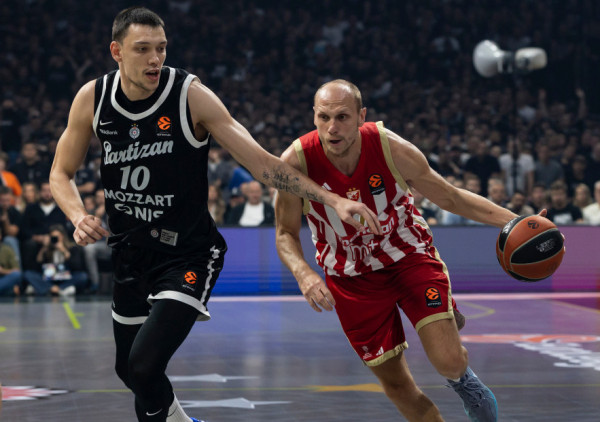 (UŽIVO/VIDEO) Partizan - Crvena zvezda: Crno-beli odlično otvorili meč