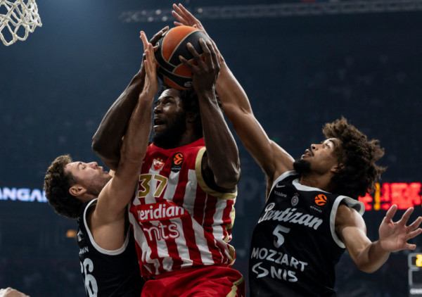 Produžeci u "Areni": Partizan posrnuo posle tri četvrtine dominacije