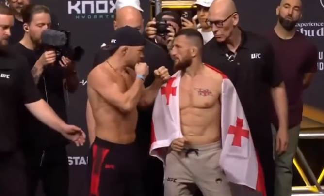 Još dan do UFC spektakla: Mala drama na merenju - šampioni, srećom, spremni!