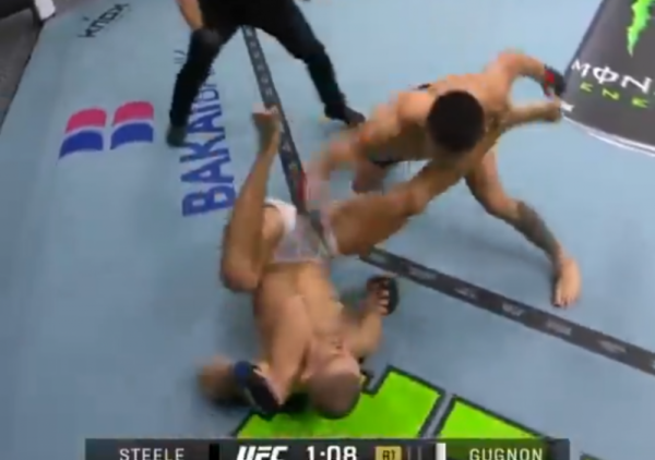 (VIDEO) Ugušio Janičića, pa "popio" težak K.O: Noa Gunjon poražen u svom drugom UFC nastupu
