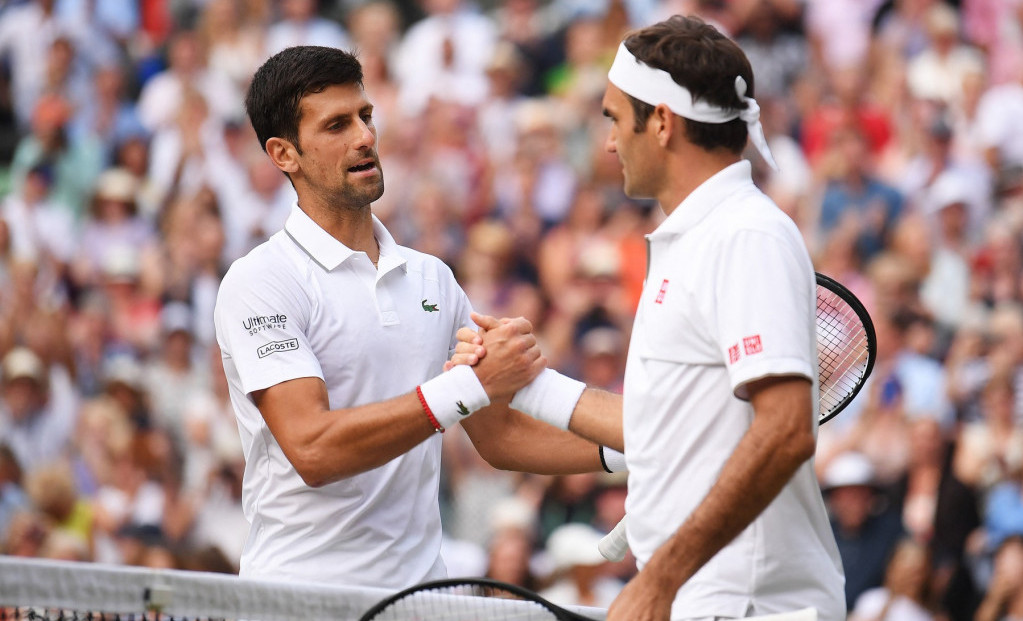 Uvek strogo profesionalni odnos: Đoković i Federer