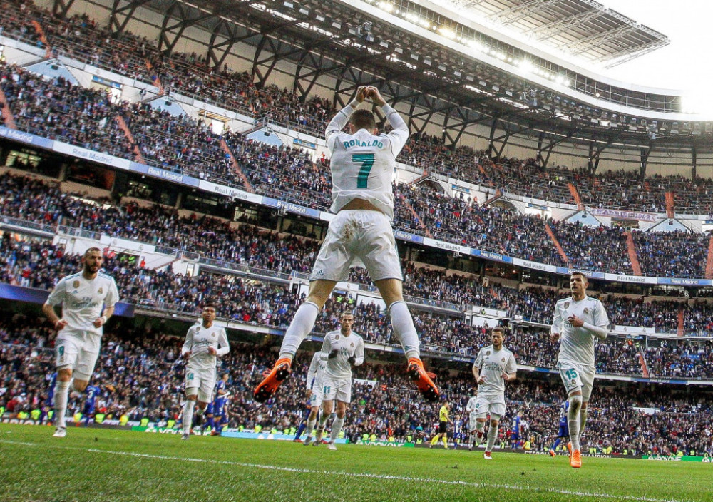 Kristijano Ronaldo, fudbaler Al Nasra, u vreme dok je igrao za Mančester junajted