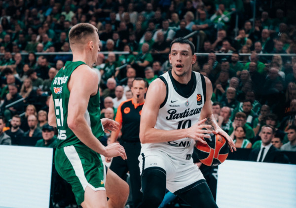(UŽIVO): Žalgiris - Partizan (4/4): Crno-beli u velikom zaostatku