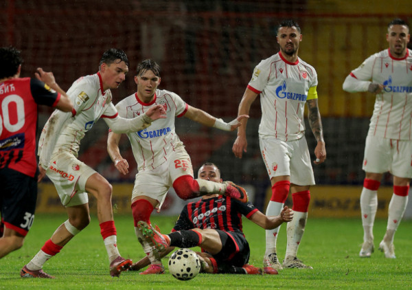 (UŽIVO, VIDEO) Mačva-Crvena zvezda (1:2): Šampion sve žešće pritiska